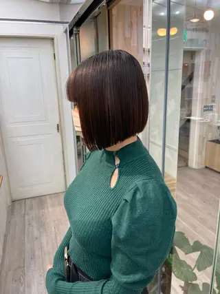 ミディアム 髪質改善/髪質改善 ストレート特化　稲吉のヘアスタイル