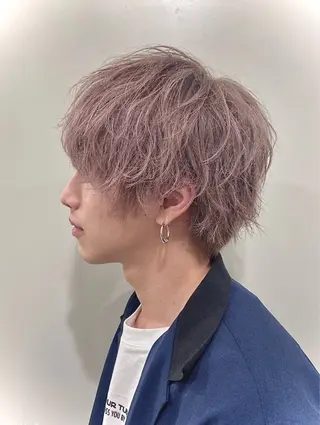 ショート カラー 艶髪カラー/髪質改善 細貝 舞利のヘアスタイル