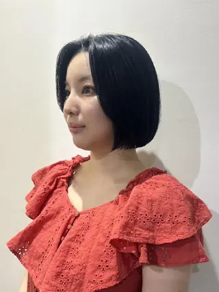 ショート ボブ人気No,1✨ TAME副店長のヘアスタイル