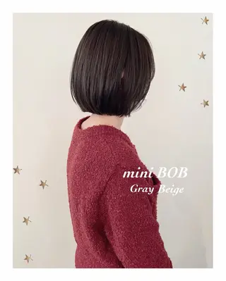 ショート カラー 市川 千夏のヘアスタイル