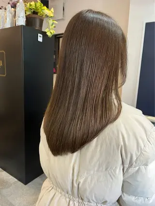 セミロング 井上 美織のヘアスタイル