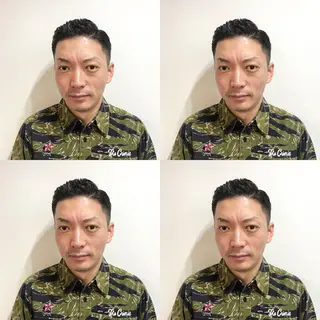 ショート メンズ 嶋佐 昌大 シマサマオのヘアスタイル