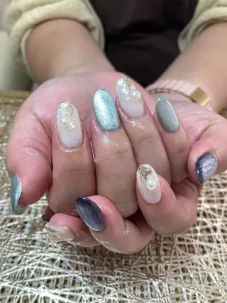 ネイル デザイン可愛いサロン new moonのネイルデザイン