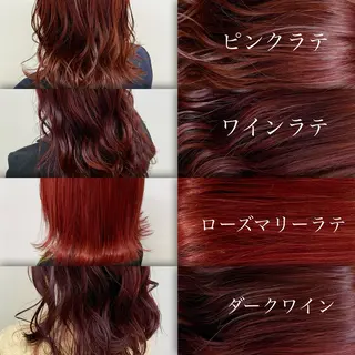 ロング カラー 履歴修正屋さん／ ブロンド／ホワイトのヘアスタイル