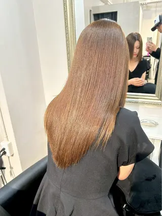 ロング brace 小笹花純のヘアスタイル