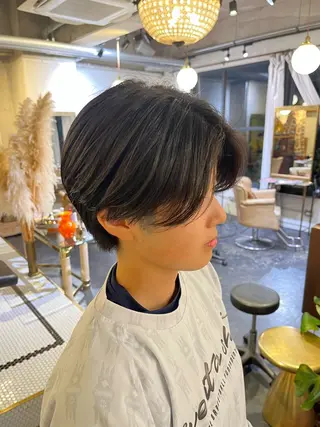 ショート SPUR ふうのヘアスタイル