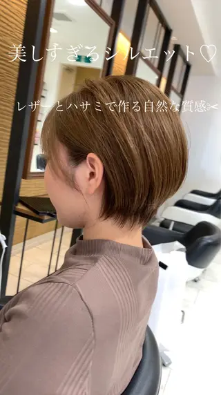 ショート 林 瑞起のヘアスタイル