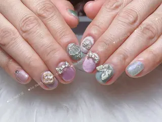 ネイル 💕藤江 月🌸🍒のネイルデザイン