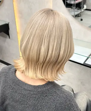 ショート 垢抜け🪄透明感✨ ブリーチ特化のヘアスタイル