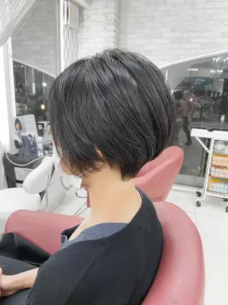 ショート 【髪質改善×カラー】 QUALIS沓掛貴浩のヘアスタイル
