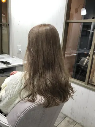 ロング ネモトメイナ🌿 今月末で退職しますのヘアスタイル