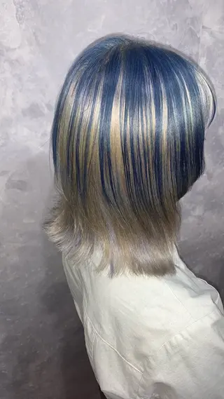 ミディアム カラー 👾坂田 天音👾のヘアスタイル