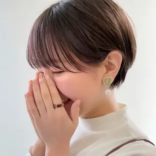 ショート カラー 🎗️mellow 神戸三宮 髪質改善のヘアスタイル