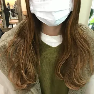 ロング カラー Shibata Mizukiのヘアスタイル