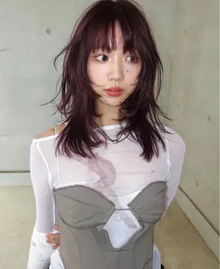 ミディアム 🌸無料カット🌸 河住うららのヘアスタイル