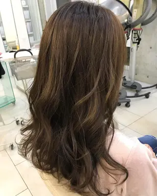 ロング カラー 松本 潔樹のヘアスタイル