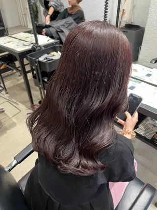 ロング カラー オタク特化美容師💟 チバコナツのヘアスタイル