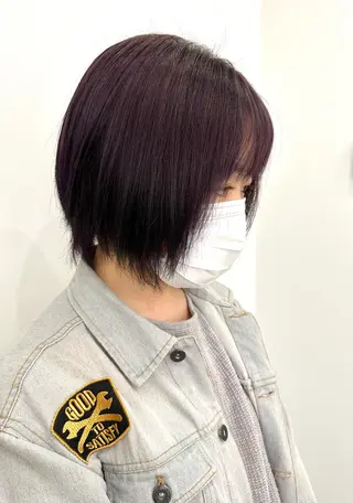 ショート カラー 黒須 蓮太のヘアスタイル