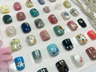 ネイル an sucre baseのネイルデザイン