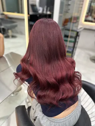 ロング カラー 【Lapis 渋谷本店】りかのヘアスタイル