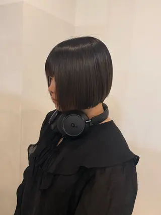 ショート yutaka/透明感 カラー/髪質改善🤎のヘアスタイル