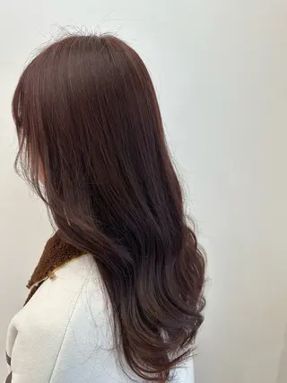 カラー unique 松原吹季のヘアスタイル