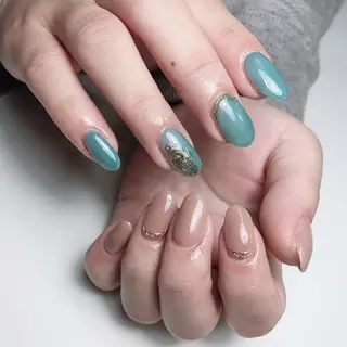 ミディアム ネイル ☺︎山部 志麻☺︎のネイルデザイン