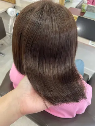 ミディアム 髪質改善お任せ ください♪ひとみのヘアスタイル