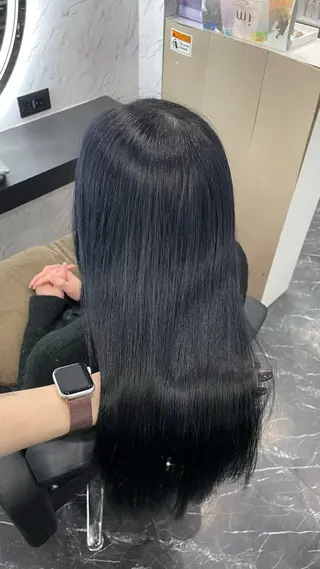 カラー ブリーチ・暖色カラー エクステ/mao🩰のヘアスタイル