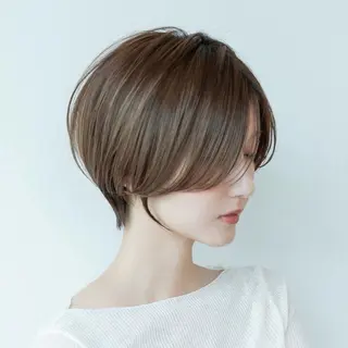 ショート カラー 田中航平/渋谷ボブ/ レイヤーボブのヘアスタイル