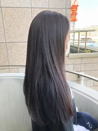 セミロング カラーアンドケアリタ kitamuuuのヘアスタイル