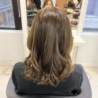 ミディアム カラー 【メンズ縮毛矯正/ Ryoka】のヘアスタイル