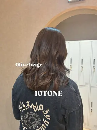 セミロング カラー ナチュラル🕰️銀座 /Ruko🌱のヘアスタイル