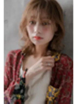 ミディアム macaron宇都宮 柴山凌輔のヘアスタイル