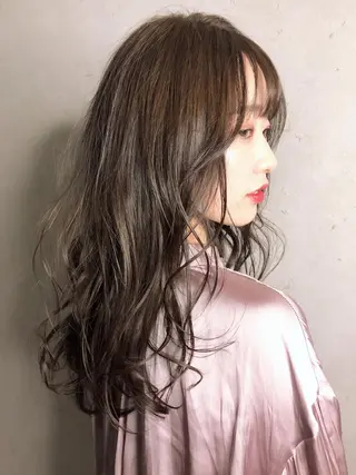 ロング Hikaru Takahashiのヘアスタイル