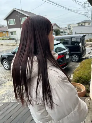 ロング 糸賀 蒼天のヘアスタイル