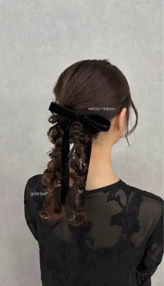 ロング Haruka /うる艶透明感カラーのヘアスタイル