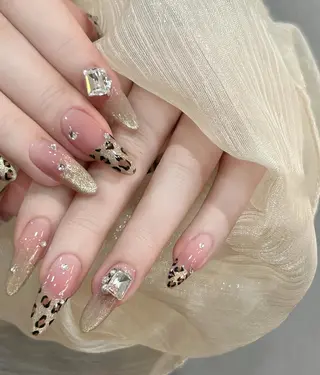 ネイル 🍑長さだし ワンホン💅モモコのネイルデザイン