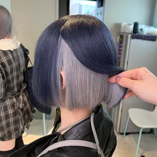 ショート カラー ブリーチカラー 🩵MIZUKIのヘアスタイル