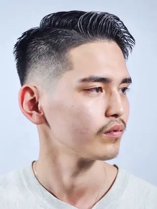 ショート 沖田 瑠音のヘアスタイル