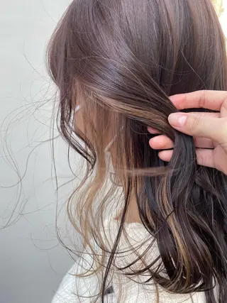 ロング カラー ツヤカラー🫧Sae ネイルモデル募集中のヘアスタイル