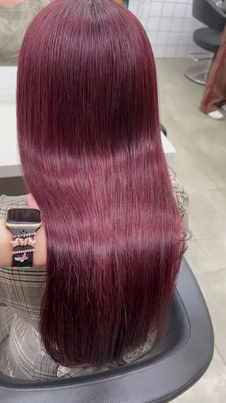 セミロング 💖札幌カラー 指名No.1💖玲奈のヘアスタイル