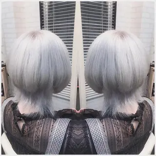 ミディアム カラー ヘアアレンジ Kimura Shinyaのヘアスタイル