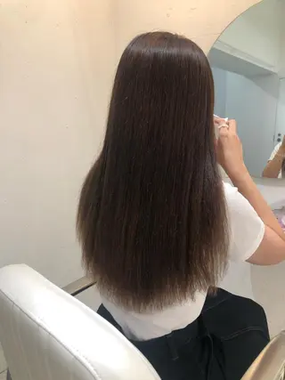 パーマ ブリーチカラー🎀 韓国風/寺門美優のヘアスタイル