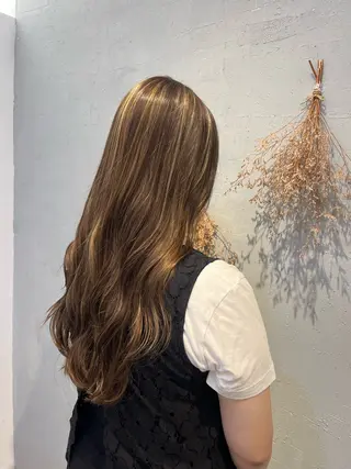 ロング ete カイエダのヘアスタイル