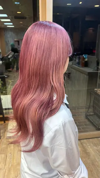 ロング カラー ブリーチカラー🎀 Himariのヘアスタイル