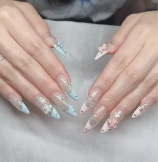ネイル Lee Nails チップ長さだし専門店のネイルデザイン