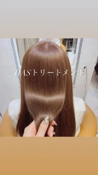 ミディアム 代表山口ひな 髪質改善のプロのヘアスタイル