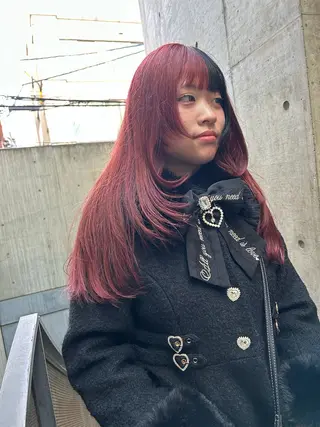 セミロング カラー メンズ多数⚡ブリーチ 特化💚Acchonのヘアスタイル
