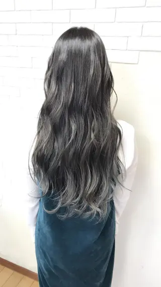 ロング カラー ショート/似合わせ レイヤー/福岡聖容のヘアスタイル